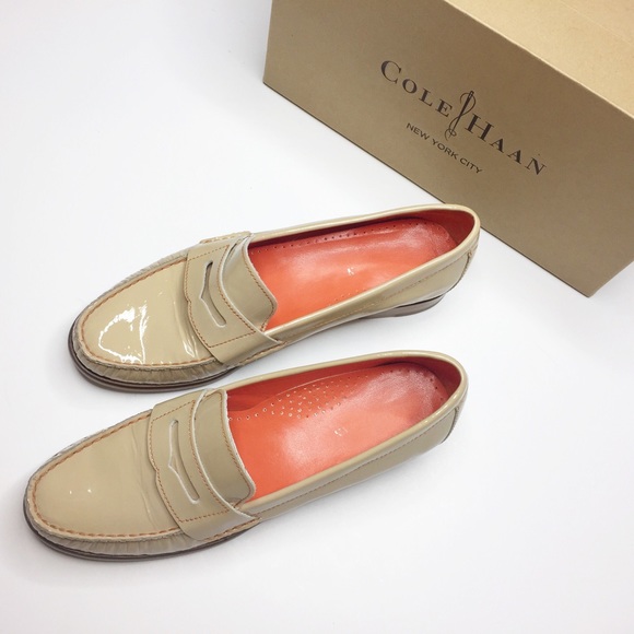 Cole Haan Shoes - Cole Haan Alexa Penny loafer tan Nougat patent 7.5